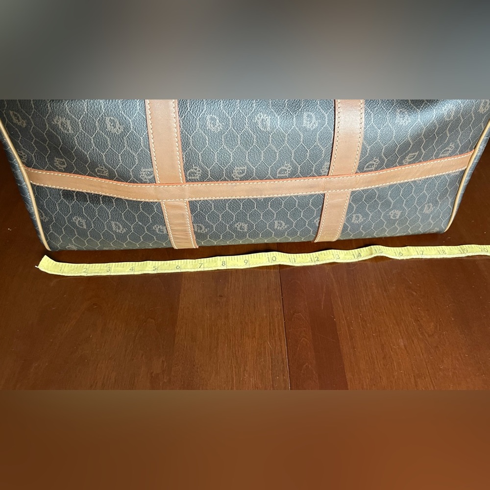 Authentic Vintage Christian Dior Honeycomb Tote w Dior Lock &Key EUC - Picture 14 of 16